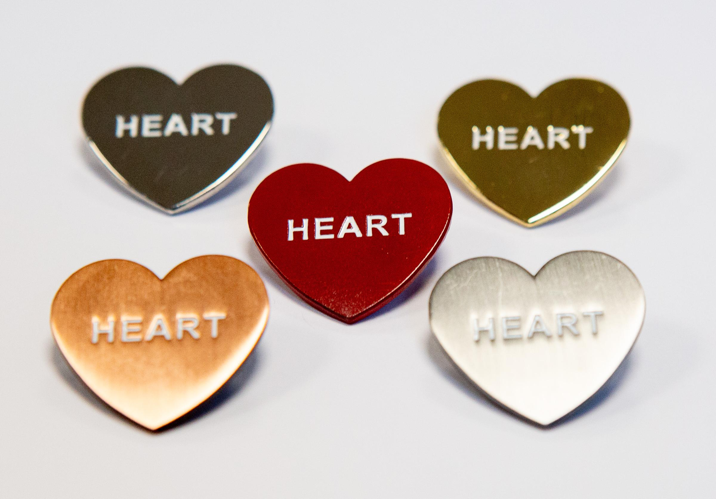 Heart Badges