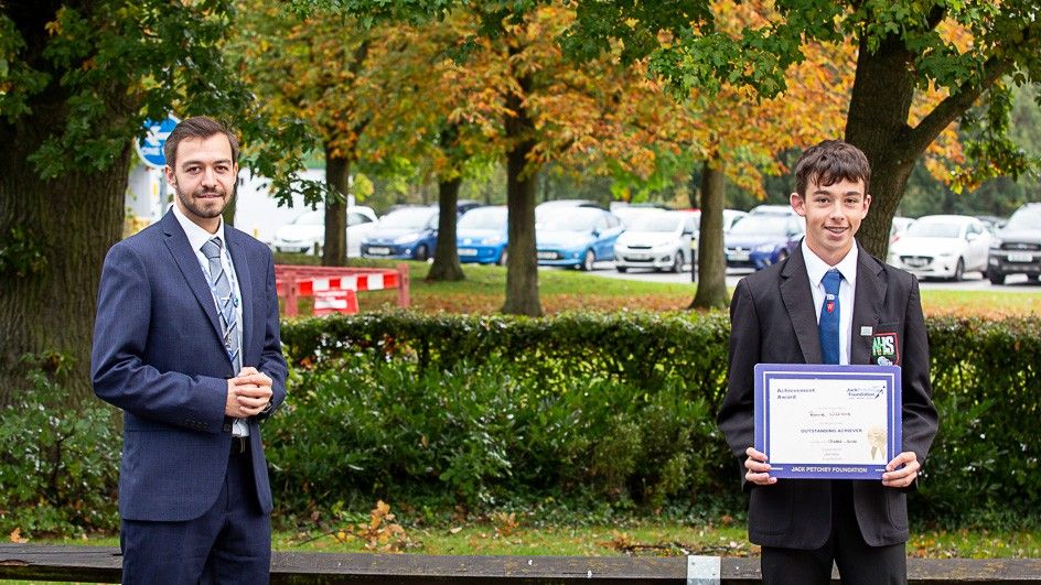 Ronnie Williams – Jack Petchey Winner October 2020