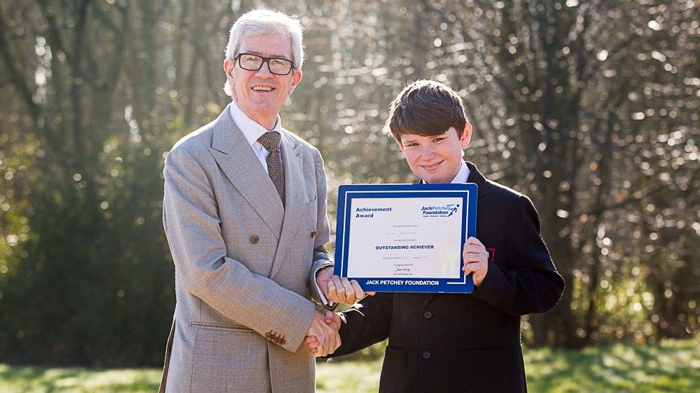 Sid Johnson - Jack Petchey Winner February 2019